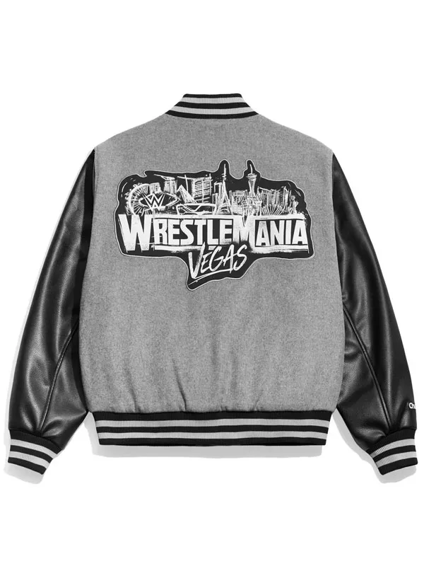 WWE WrestleMania 42 Vegas 2026 Varsity Jacket