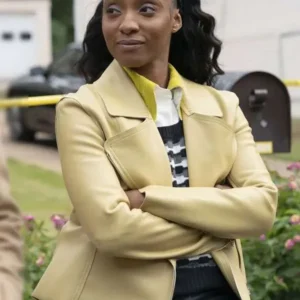 Will Trent S04 Iantha Richardson Leather Jacket