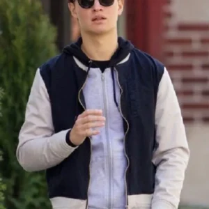 Ansel Elgort Baby Driver Bomber Jacket