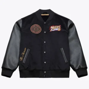 Allen Iverson Philadelphia 76ers Walk The Tunnel Varsity Jacket