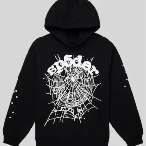 Black And White Sp5der Hoodie