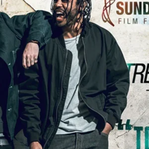 Daveed Diggs Blindspotting Black Bomber Jacket