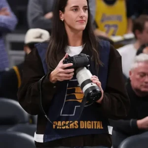 Caitlin Clark Los Angeles Lakers v Indiana Pacers Jacket