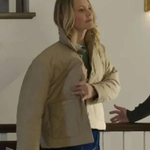 Doc S02 Nora Hamda Beige Quilted Jacket