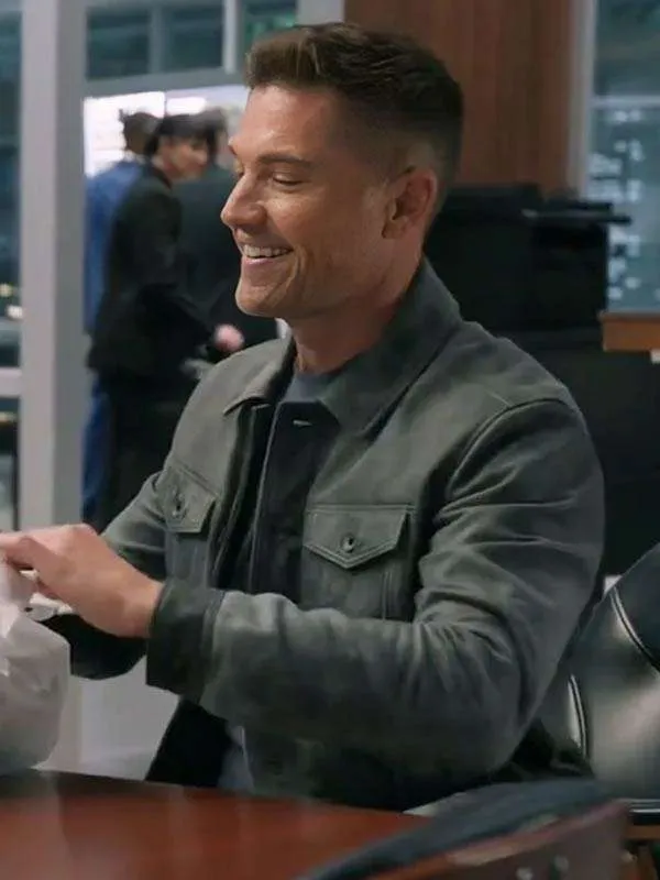 The Rookie S08 Eric Winter Suede Leather Jacket