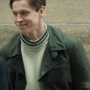 The King’s Man Harris Dickinson Black Cotton Jacket