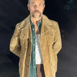 Inside Man 2023 Freddy DiNome Brown Suede Jacket