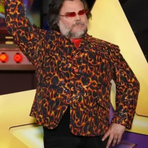 Jack Black The Super Mario Galaxy Movie Premiere Blazer