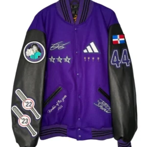 Julio Rodríguez 1 of 1 Huckmade Varsity Jacket
