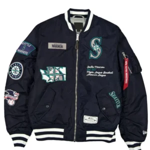 MLB Seattle Mariners Leonard Williams Bomber Jacket