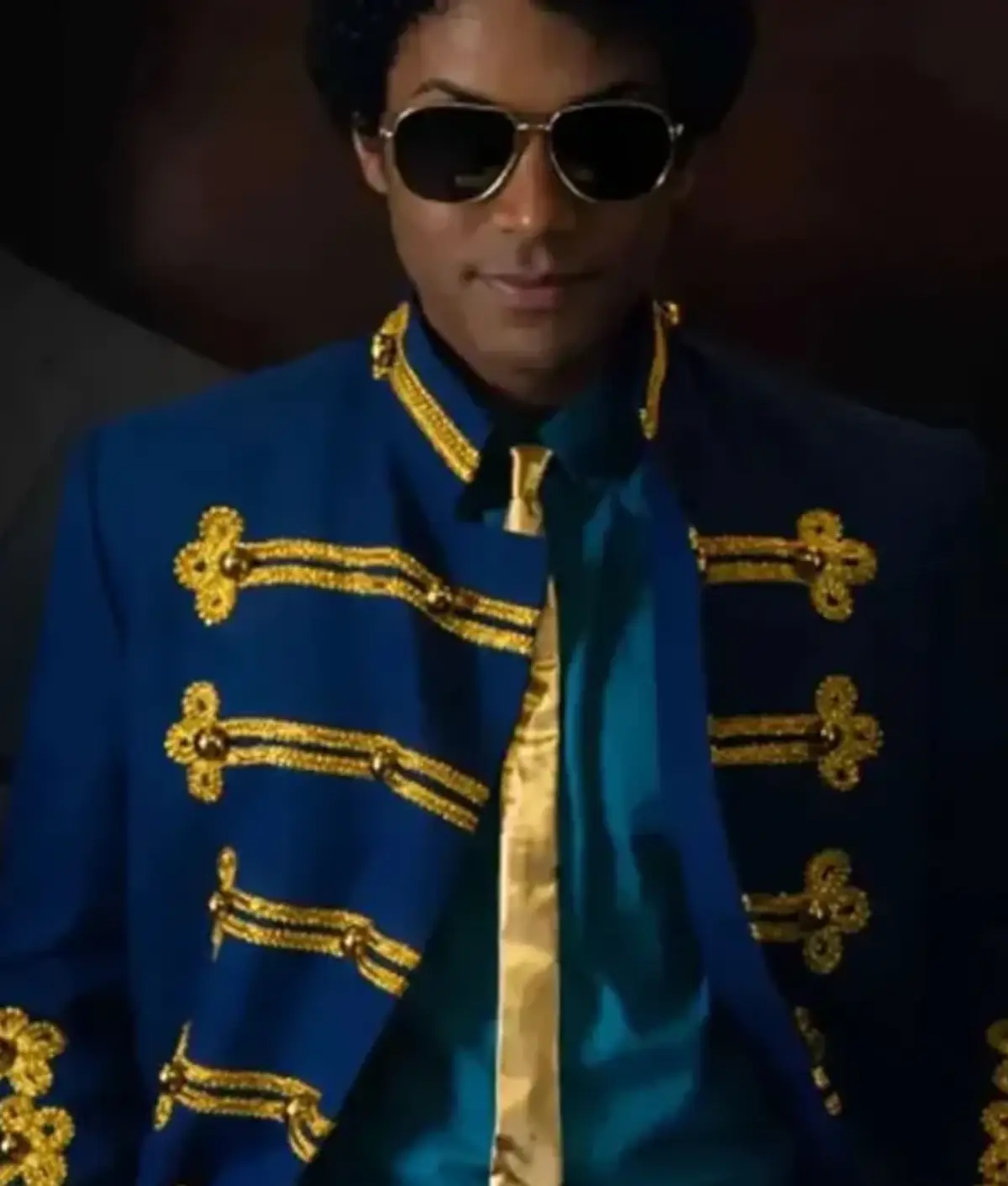 Michael Jaafar Jackson 2026 Blue Jacket