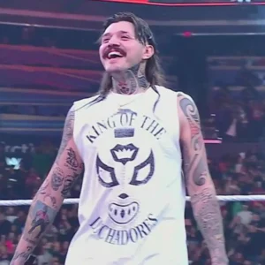 Monday Night RAW Dominik Mysterio White Sleeveless Tank Top