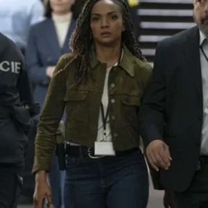 The Rookie S08 Nyla Harper Suede Leather Jacket