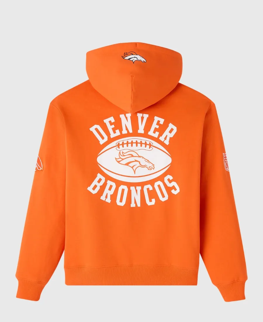 OVO Denver Broncos Waffle Lined Hoodie - Image 2