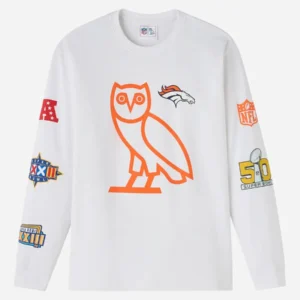 OVO Denver Broncos Long-Sleeve T-Shirt