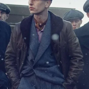 Peaky Blinders The Immortal Man Barry Keoghan Brown Jacket