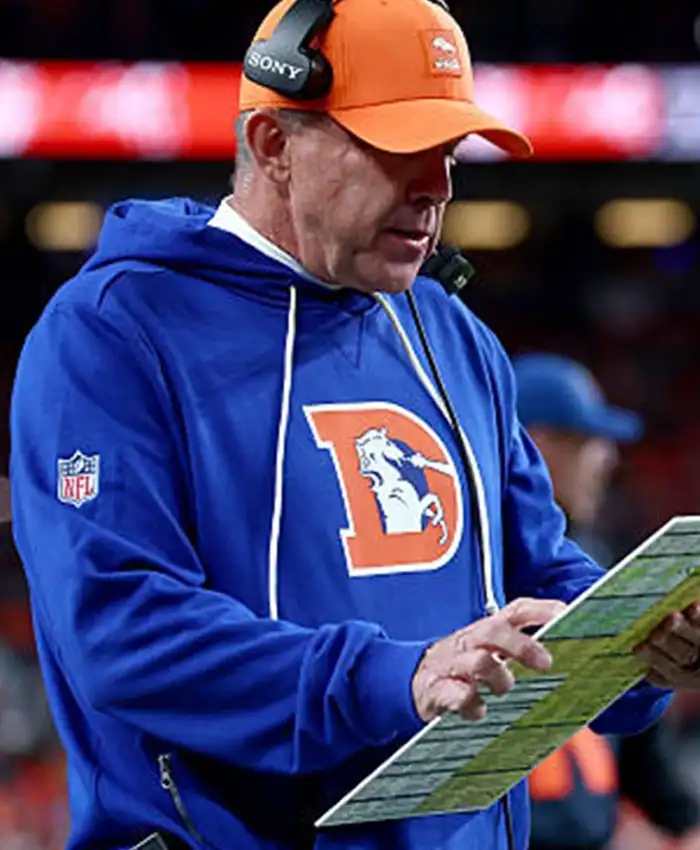 Sean Payton Denver Broncos Sideline Hoodie - Image 2