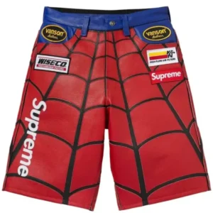 Spider-Man Leather Shorts