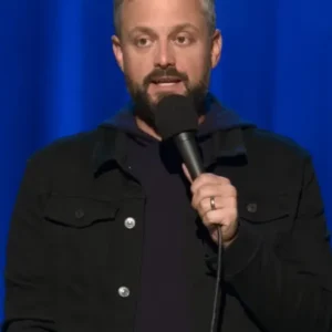 The Greatest Average American Nate Bargatze Black Jacket