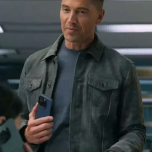 The Rookie S08 Eric Winter Suede Leather Jacket