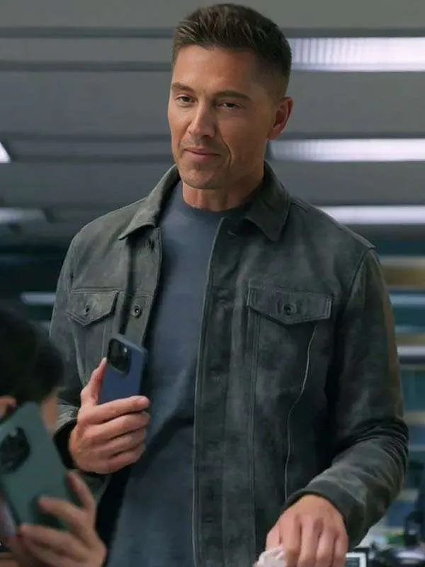The Rookie S08 Eric Winter Suede Leather Jacket