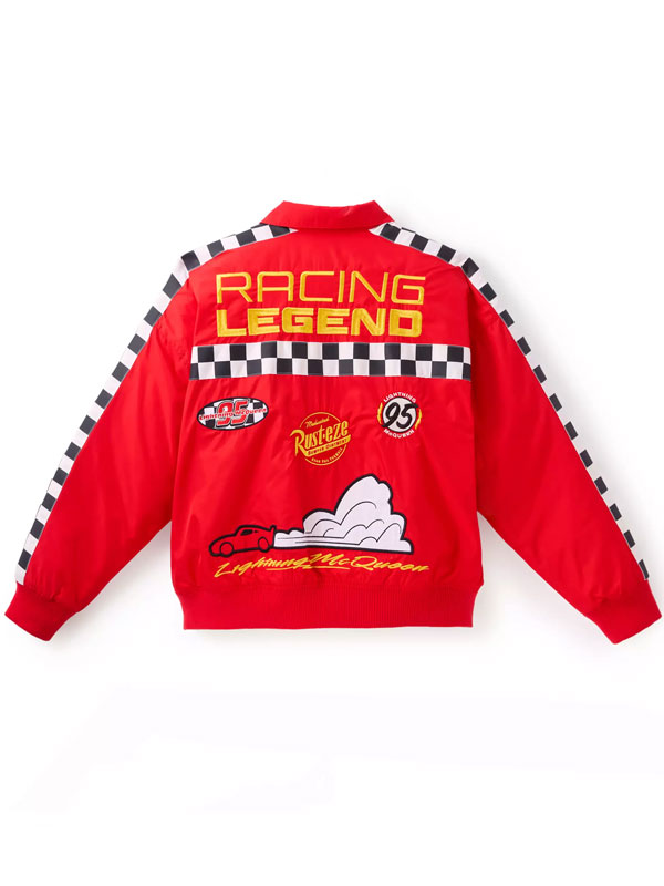 Lightning McQueen Racing Legend Red Jacket