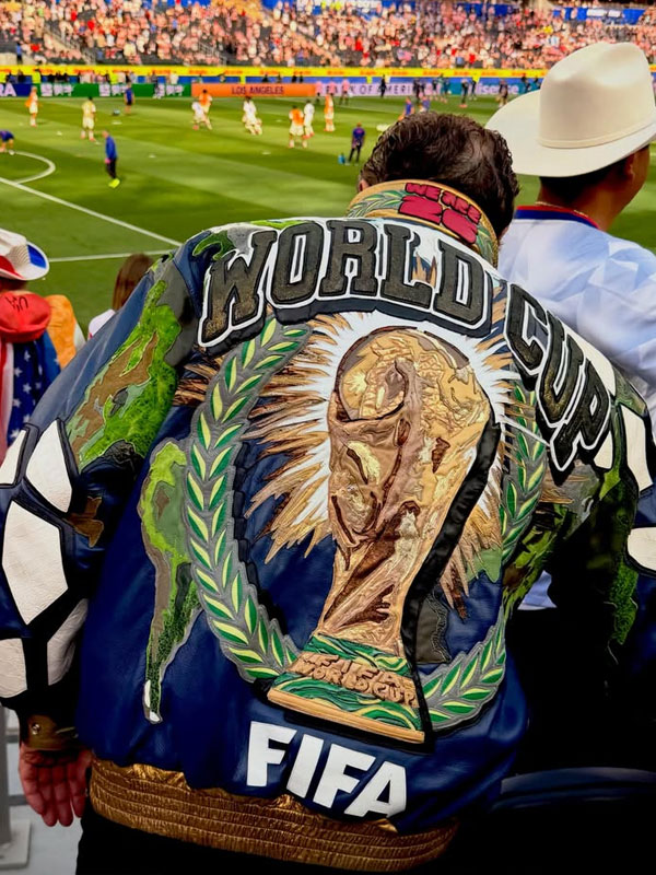 2026 FIFA World Cup x Jeff Hamilton LA Leather Jacket