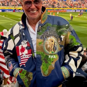 2026 FIFA World Cup x Jeff Hamilton LA Leather Jacket