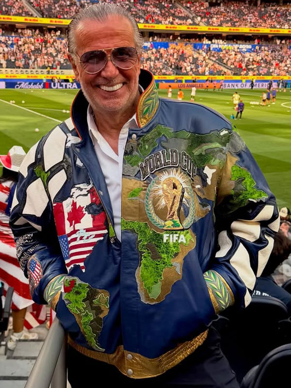 2026 FIFA World Cup x Jeff Hamilton LA Leather Jacket