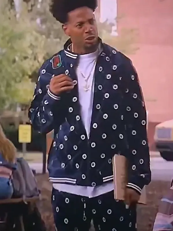 Scary Movie Marlon Wayans Velour Track Jacket
