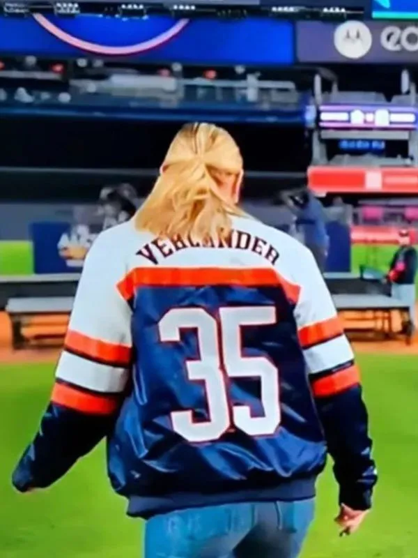 Kate Upton Houston Astros Bomber Jacket - Image 3