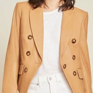 Caitlin Bassett Quantum Leap Leather Jacket