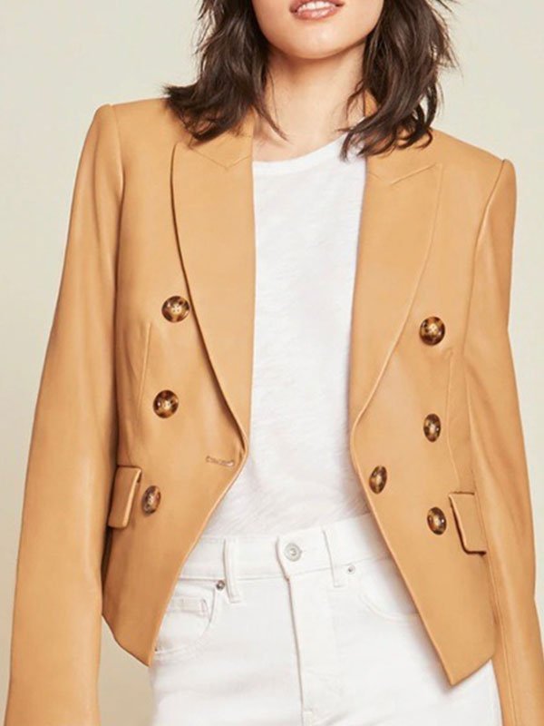 Caitlin Bassett Quantum Leap Leather Jacket