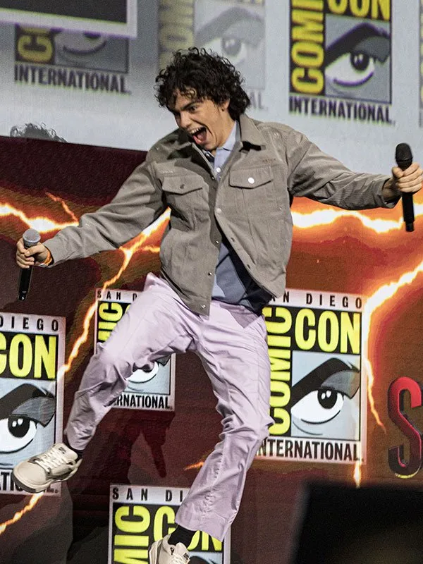 Shazam! Fury of the Gods Jack Dylan Grazer Grey Jacket