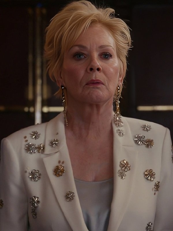 Hacks S5 Jean Smart Floral Embellished Blazer