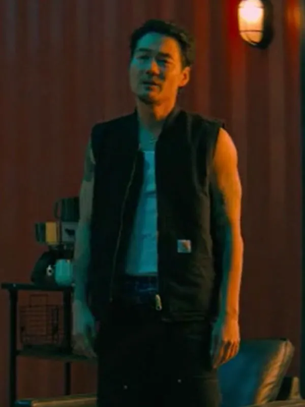 Nemesis TV Series Jonnie Park Black Vest - Image 2