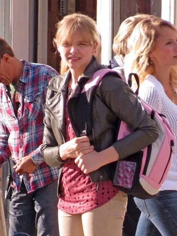 Chloë Grace Moretz Kick-Ass 2 Leather Jacket