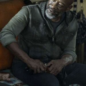 Lennie James Fear the Walking Dead S08 Grey Jacket