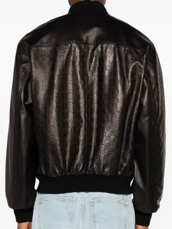 Nemesis Matthew Law Black Leather Jacket