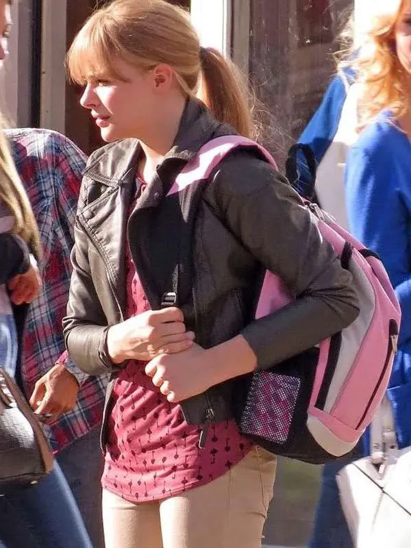 Chloë Grace Moretz Kick-Ass 2 Leather Jacket