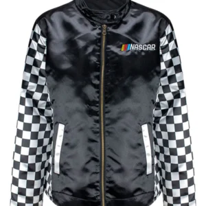 NASCAR Retro Black Racing Jacket