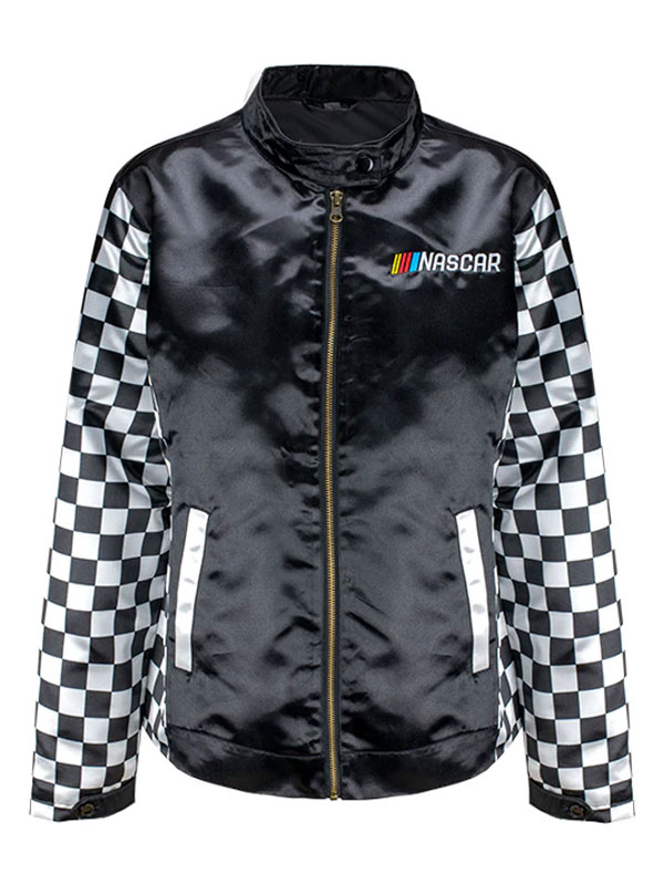 NASCAR Retro Black Racing Jacket