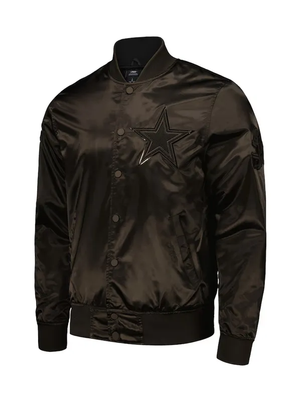 NFL Dallas Cowboys Micah Parsons Black Varsity Jacket
