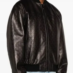 Nemesis Matthew Law Black Leather Jacket