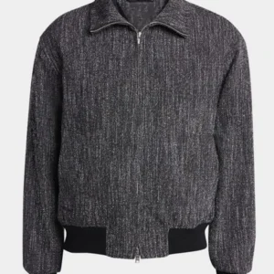 Nemesis TV Series Y’lan Noel Grey Bomber Jacket