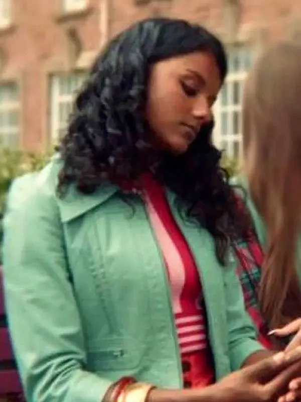 Sex Education Olivia Hanan Leather Jacket