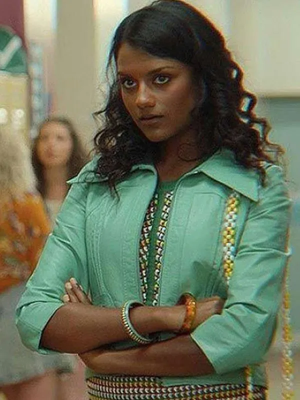 Sex Education Olivia Hanan Leather Jacket - Image 3