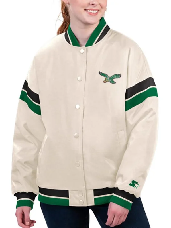Philadelphia Eagles Women Tournament Jacket