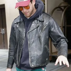 Power Ballad Danny Wilson Black Biker Leather Jacket