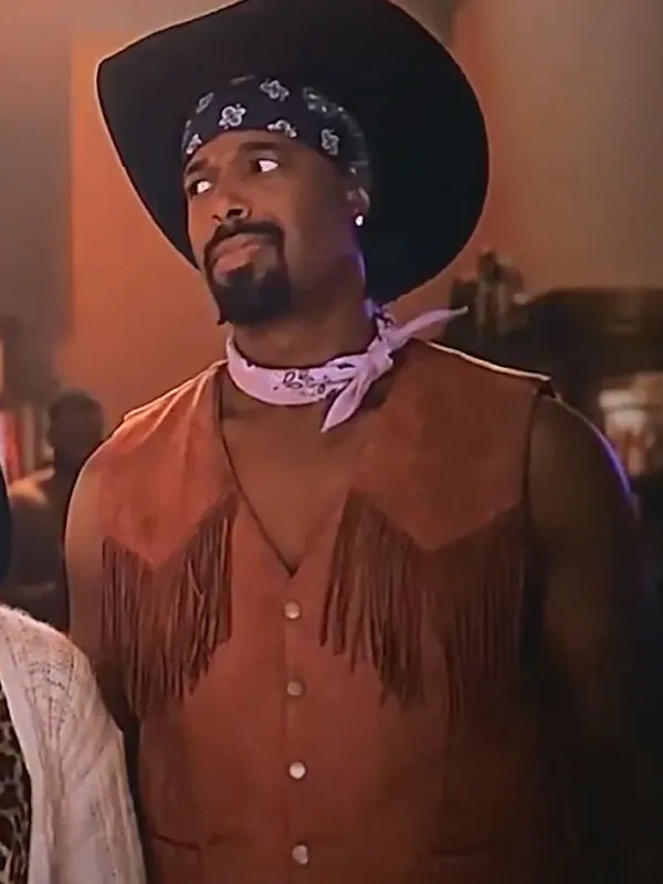 Scary Movie Gregg Wayans Suede Leather Vest
